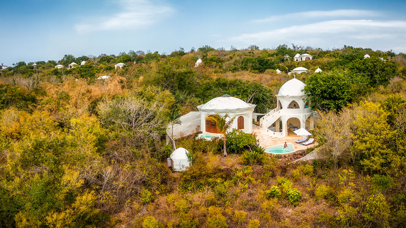 Kilindi VIlla Aerial