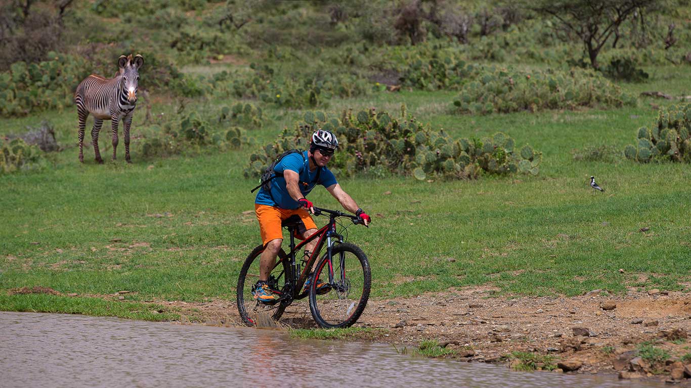Elewana Loisaba Tented Camp Activities Biking Landscape 2