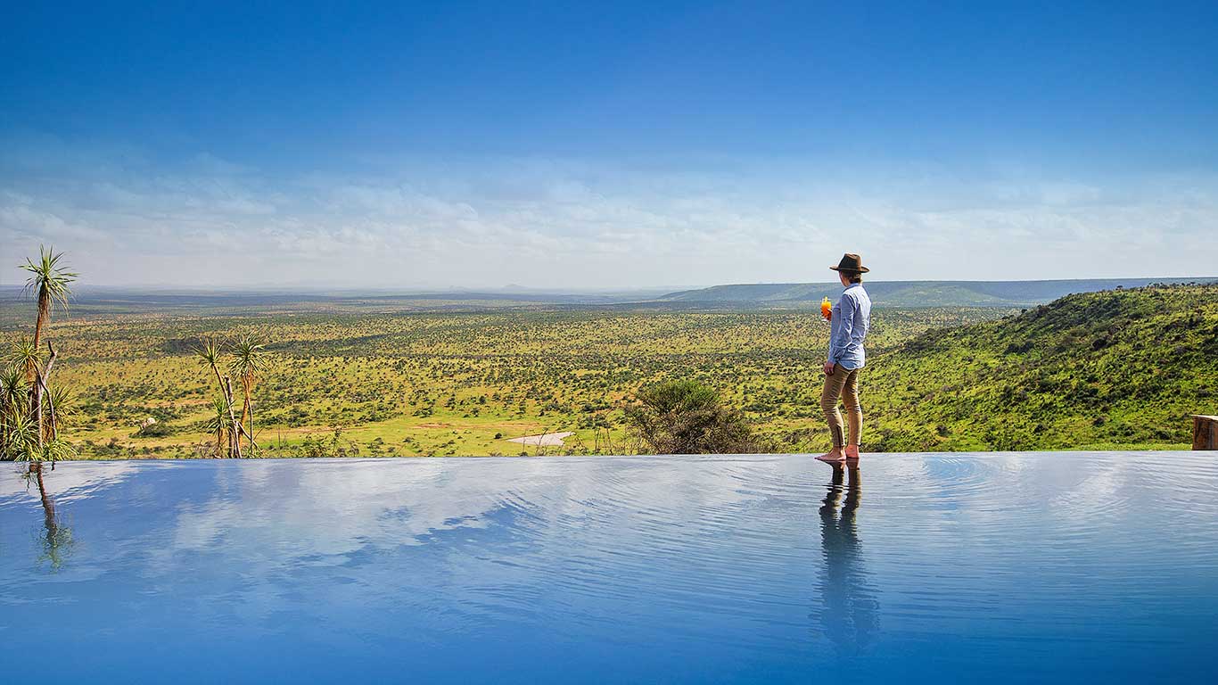Loisaba Tented Camp Infinity Pool
