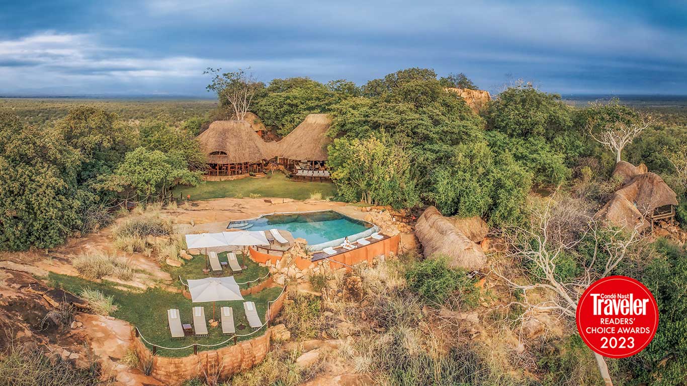 Elephant Pepper Camp wildlife viewing from the camp
