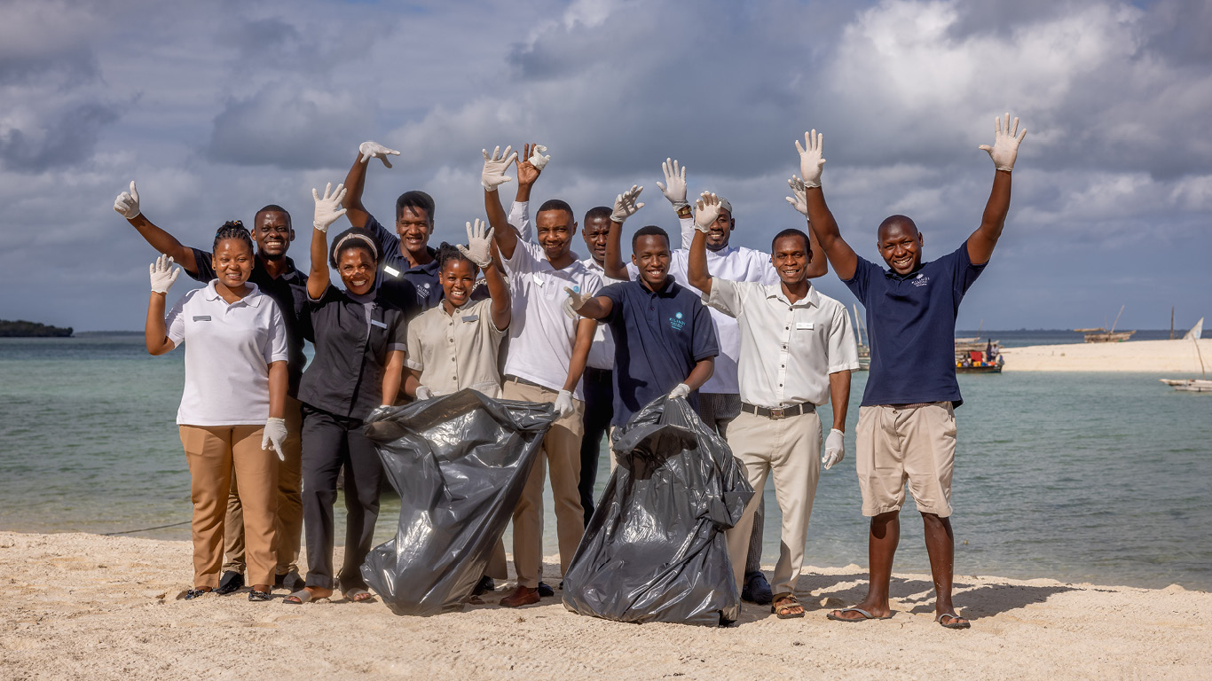 kilindi beach cleanup