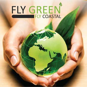 Coastal Airline Goes Green